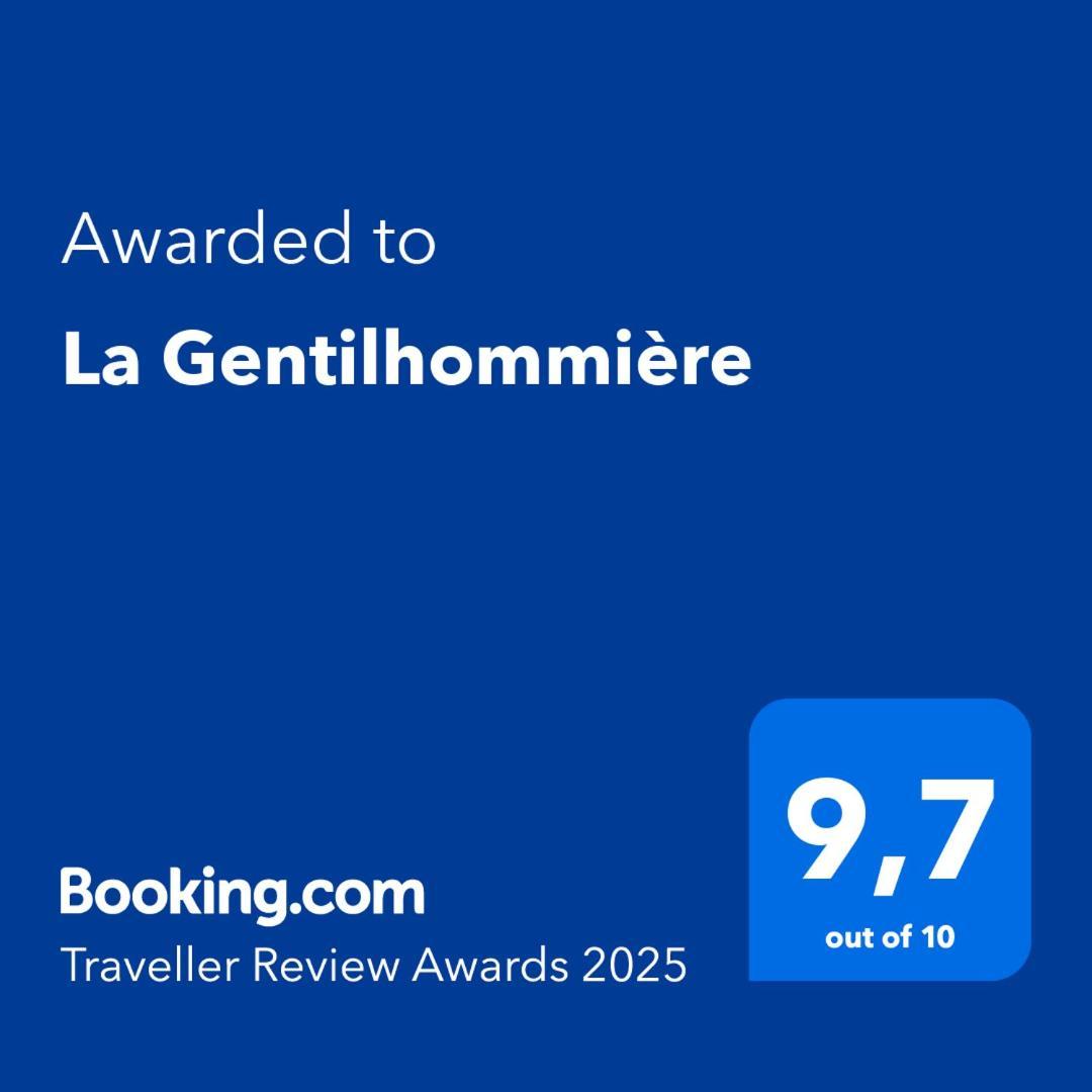 La Gentilhommiere Bed & Breakfast Saint-Aubin-de-Branne Bagian luar foto
